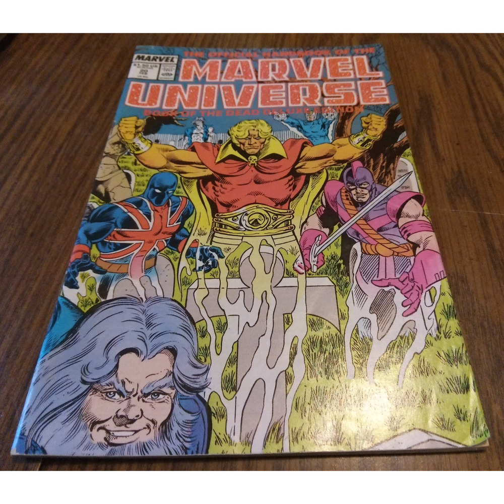 The Official Handbook Of The Marvel Universe Deluxe Edition #20 February 1988